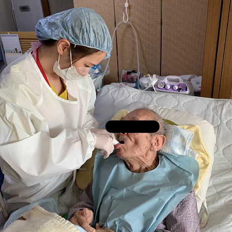 歯科訪問診療における口腔健康管理（居宅）