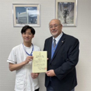 写真：授賞式の様子