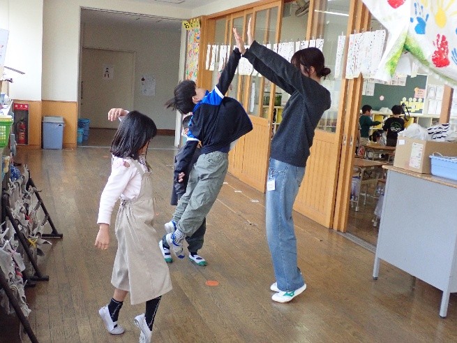 写真:臨地実習の様子