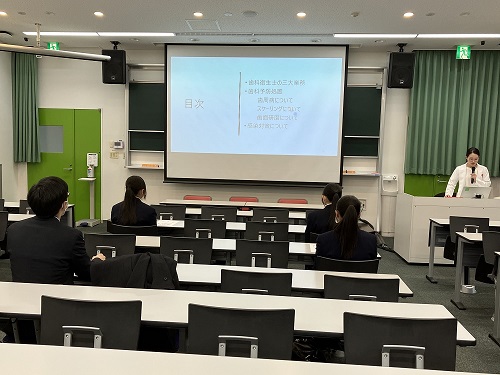 写真：キャンパス訪問の様子