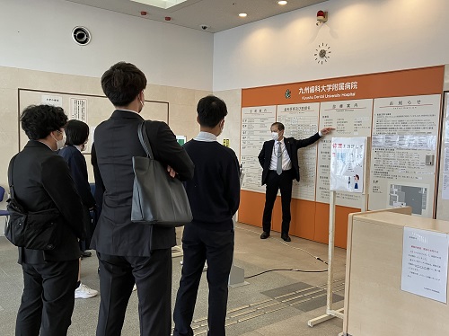 写真：キャンパス訪問の様子