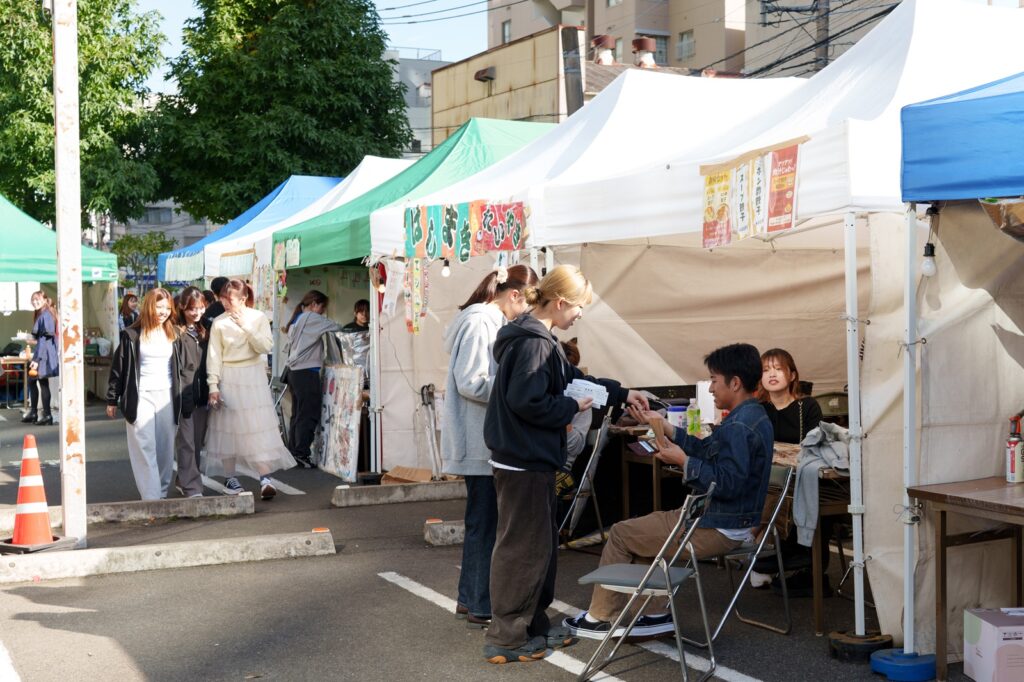 写真:歯大祭の様子