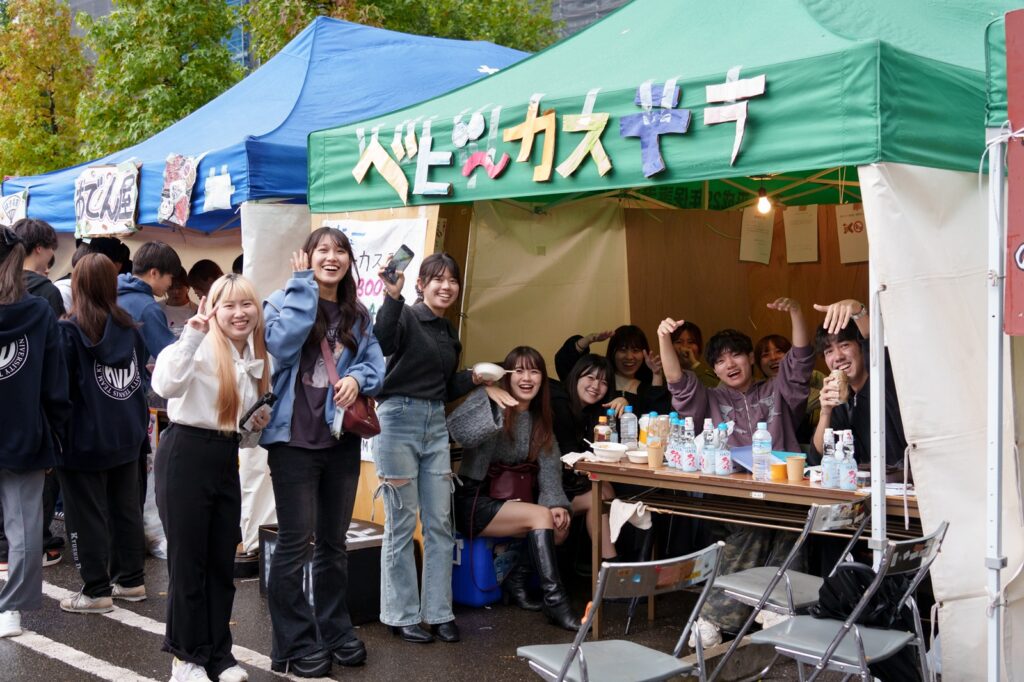 写真:歯大祭の様子