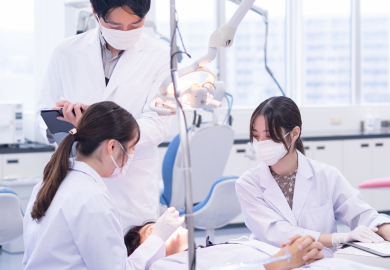 写真:科目実習の様子