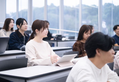 写真:合同実習の様子